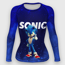 Рашгард женский SONIC, цвет: 3D-принт