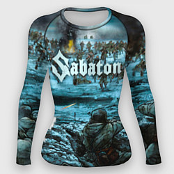 Рашгард женский Sabaton, цвет: 3D-принт