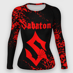 Рашгард женский SABATON, цвет: 3D-принт