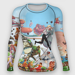 Женский рашгард Studio Ghibli