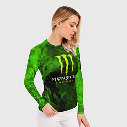 Рашгард женский MONSTER ENERGY, цвет: 3D-принт — фото 2
