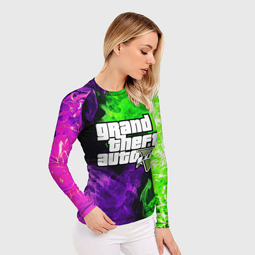 Женский рашгард GTA 5 / 3D-принт – фото 3