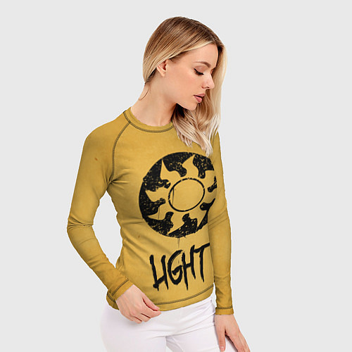 Женский рашгард Emblems Light / 3D-принт – фото 3