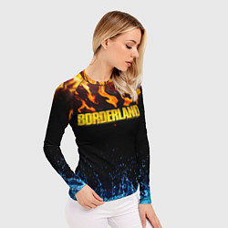 Рашгард женский Borderlands 3, цвет: 3D-принт — фото 2