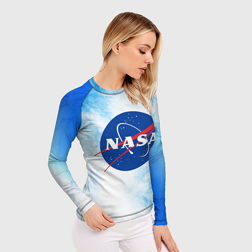 Женский рашгард NASA НАСА / 3D-принт – фото 3