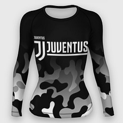 Рашгард женский JUVENTUS ЮВЕНТУС, цвет: 3D-принт