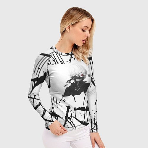 Женский рашгард Токийский гуль / 3D-принт – фото 3