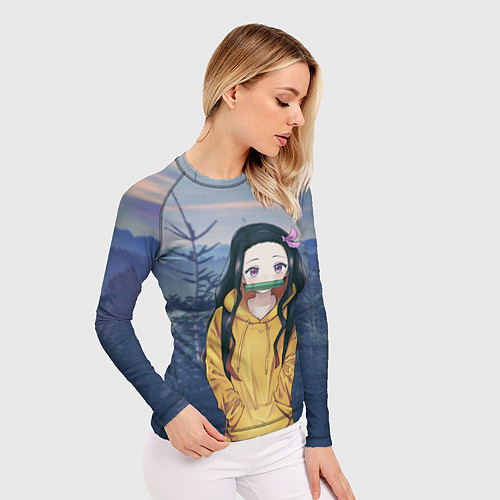 Женский рашгард Незуко / 3D-принт – фото 3