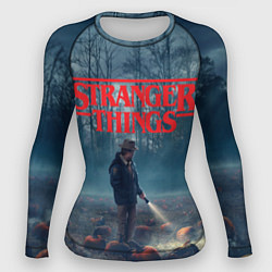 Рашгард женский Stranger Things, цвет: 3D-принт