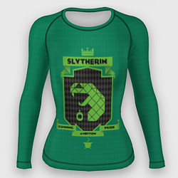 Рашгард женский Slytherin, цвет: 3D-принт