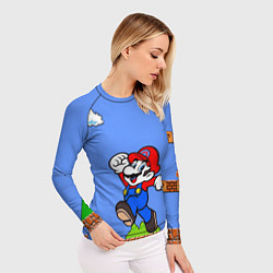 Рашгард женский Mario, цвет: 3D-принт — фото 2