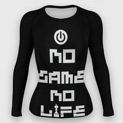 Рашгард женский NO GAME NO LIFE, цвет: 3D-принт