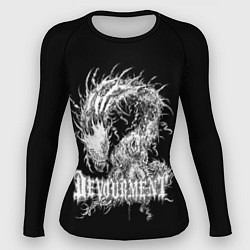 Рашгард женский Devourment, цвет: 3D-принт