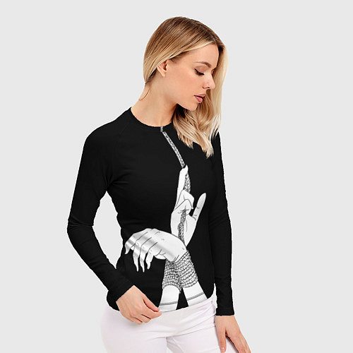 Женский рашгард Связанные руки эстетика / 3D-принт – фото 3