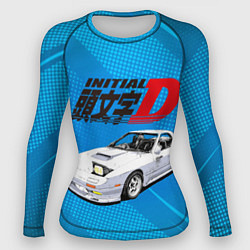 Рашгард женский INITIAL D, цвет: 3D-принт