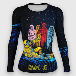 Рашгард женский Among Us, цвет: 3D-принт