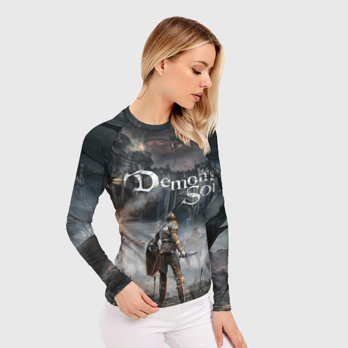 Женский рашгард Demons Souls / 3D-принт – фото 3