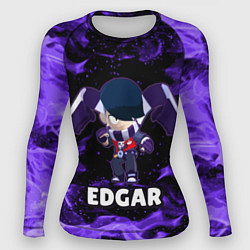 Рашгард женский BRAWL STARS EDGAR, цвет: 3D-принт