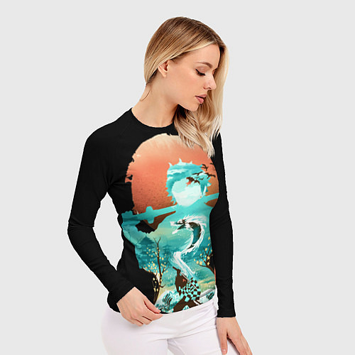 Женский рашгард Танджиро / 3D-принт – фото 3