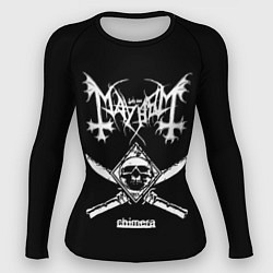 Рашгард женский Mayhem, цвет: 3D-принт