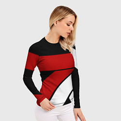 Рашгард женский GEOMETRY SPORT, цвет: 3D-принт — фото 2