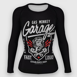 Рашгард женский Gas Monkey Garage, цвет: 3D-принт