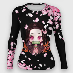 Рашгард женский NEZUKO НЕЗУКО, цвет: 3D-принт