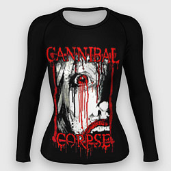 Рашгард женский Cannibal Corpse 2, цвет: 3D-принт