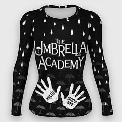 Рашгард женский АКАДЕМИЯ АМБРЕЛЛА, цвет: 3D-принт