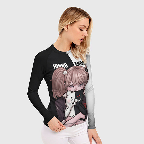 Женский рашгард MONOKUMA JUNKO / 3D-принт – фото 3