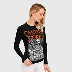 Рашгард женский Cannibal Corpse, цвет: 3D-принт — фото 2