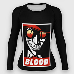 Рашгард женский Hellsing, цвет: 3D-принт