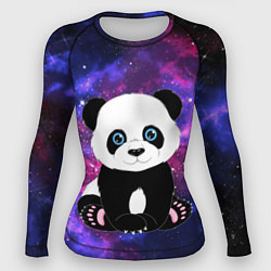 Рашгард женский Space Panda, цвет: 3D-принт