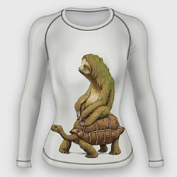 Женский рашгард Тише едешь А впрочем