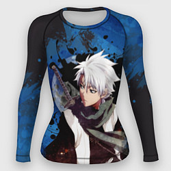 Рашгард женский Тосиро Хицугая Блич, цвет: 3D-принт