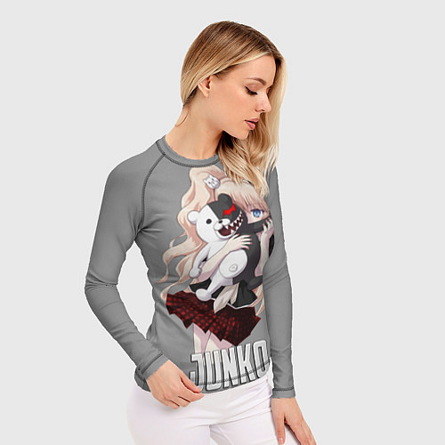 Женский рашгард MONOKUMA JUNKO / 3D-принт – фото 3