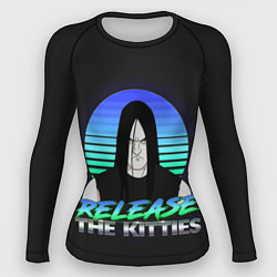 Рашгард женский Нэйтан Эксплоужен, цвет: 3D-принт