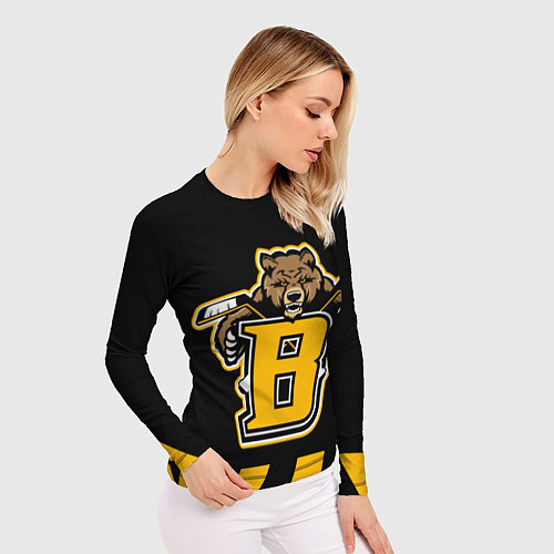 Женский рашгард BOSTON BRUINS / 3D-принт – фото 3