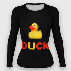 Рашгард женский DUCK, цвет: 3D-принт