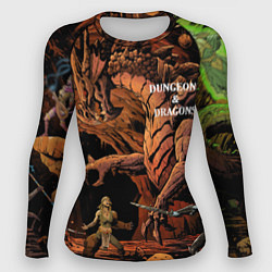 Рашгард женский Dungeons and Dragons Схватка, цвет: 3D-принт