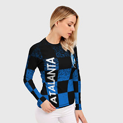 Рашгард женский FC ATALANTA ФК АТАЛАНТА, цвет: 3D-принт — фото 2