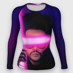 Рашгард женский The Weeknd - Blinding Lights, цвет: 3D-принт
