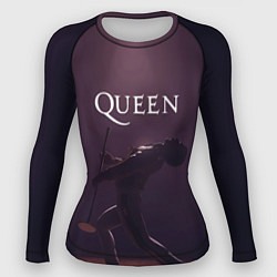 Рашгард женский Freddie Mercury Queen Z, цвет: 3D-принт