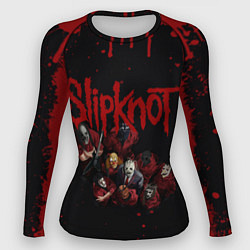 Рашгард женский SLIPKNOT СЛИПКНОТ Z, цвет: 3D-принт