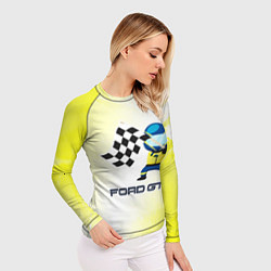 Рашгард женский Ford - Racing, цвет: 3D-принт — фото 2