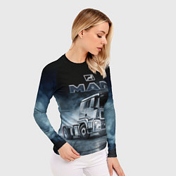 Рашгард женский Man фура, цвет: 3D-принт — фото 2