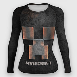 Женский рашгард MINECRAFT TEXTURE IRON