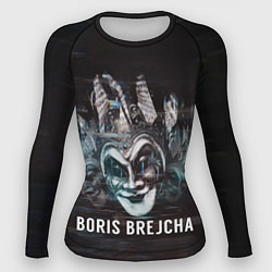 Рашгард женский Boris Brejcha Mask, цвет: 3D-принт