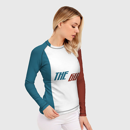 Женский рашгард The БИЧ / 3D-принт – фото 3