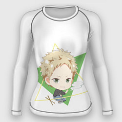 Рашгард женский Кадзи Акихико с треугольниками, цвет: 3D-принт